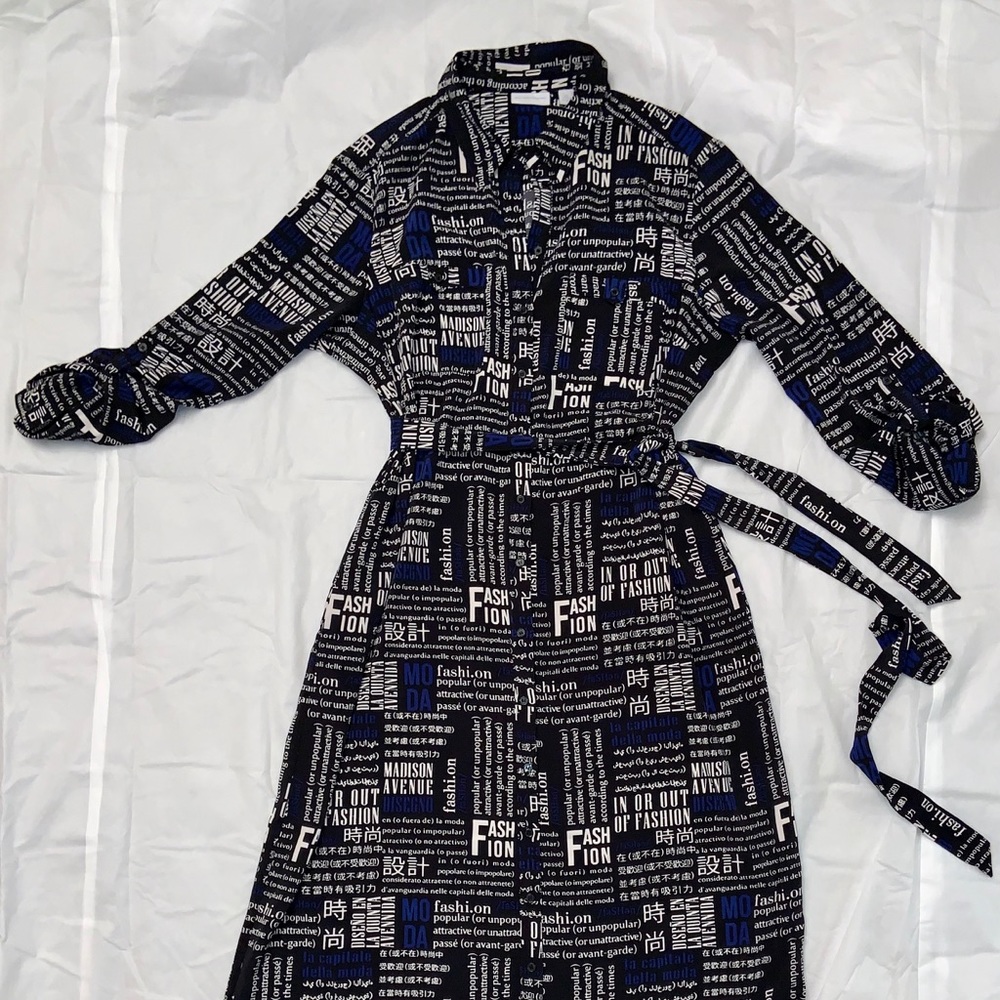 NY & Co 💋 Fashion Button Down Midi